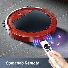 Aspirador Robot Inteligente com Controlo Remoto