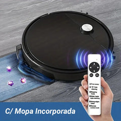 Aspirador Robot Inteligente 3 em 1 c/ Comando
