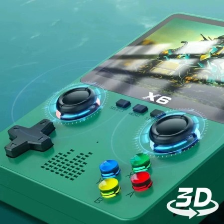 Consola de Jogos Portátil X6