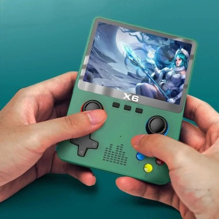 Consola de Jogos Portátil X6