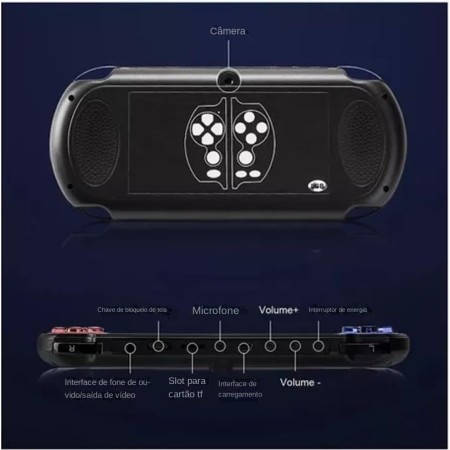 Consola de Jogos Portátil X7