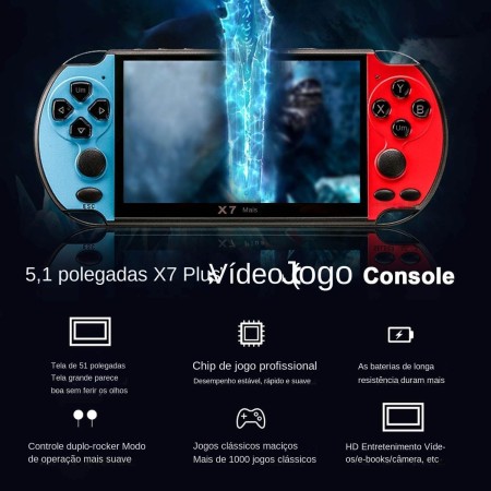 Consola de Jogos Portátil X7