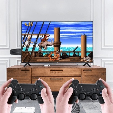 Consola Retro de 10 000 Jogos e Comandos