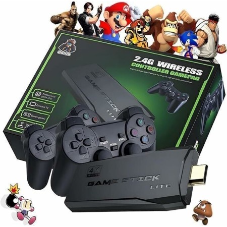 Consola Retro de 10 000 Jogos e Comandos