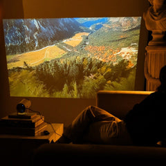 Projector Modori Inteligente - WiFi e Bluetooth com suporte 4K HD