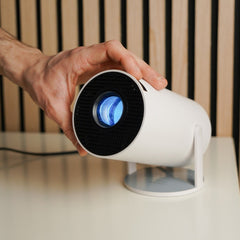 Projector Modori Inteligente - WiFi e Bluetooth com suporte 4K HD