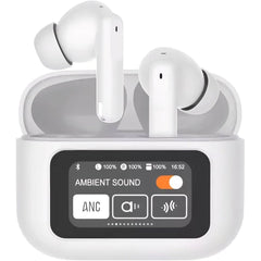 Auriculares Bluetooth com Display