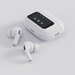 Auriculares Bluetooth com Display