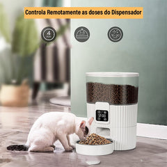 Dispensador Automático de Comida para Animais