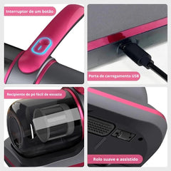 Aspirador de Ácaros UV Sem Fios