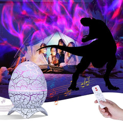 Projetor Ovo de Dinossauro com Comando