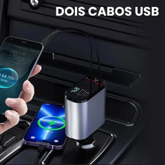 Carregador de Telemóvel para Automóvel