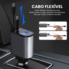 Carregador de Telemóvel para Automóvel