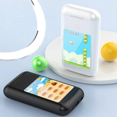 Auriculares Bluetooth com Ecrã Digital e Powerbank Integrado